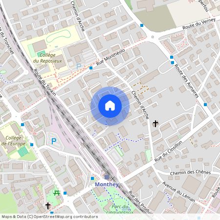 Rte du Tonkin 14C-D, 1870 MONTHEY