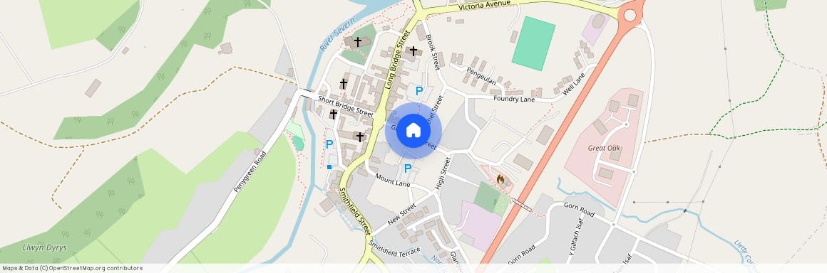 Great Oak Street, Llanidloes, Powys, SY18