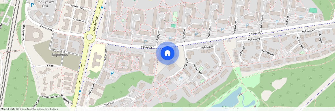 Irrblosset, Vallavägen 6.171