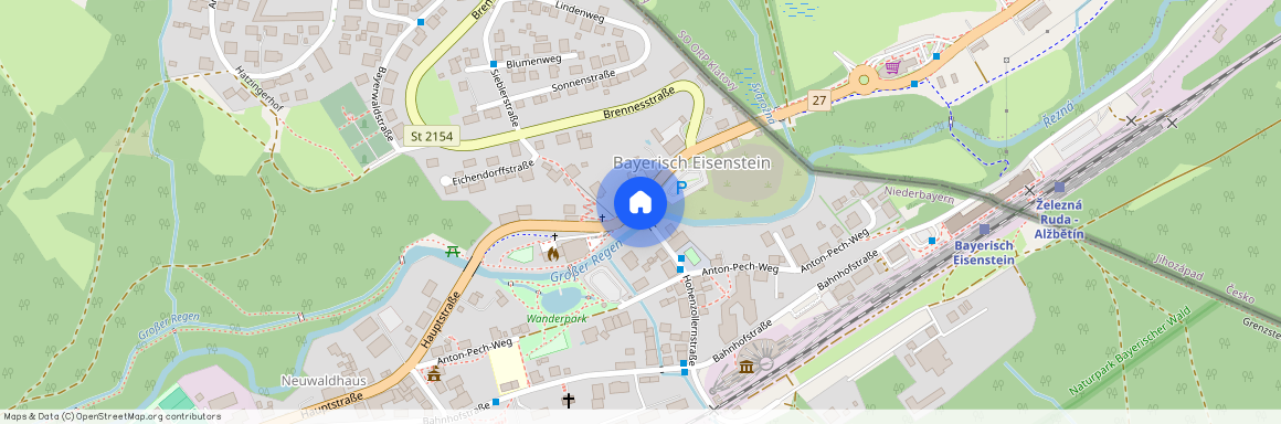 Bayerisch Eisenstein, Niederbayern, Německo