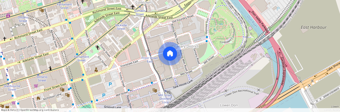 455 Front Street Unit# N417, Toronto