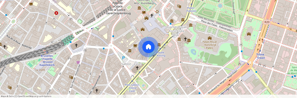 Rue de Ruysbroeck, 90/3, 1000, Bruxelles