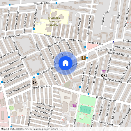 Brudenell Road, Hyde Park, Leeds, LS6