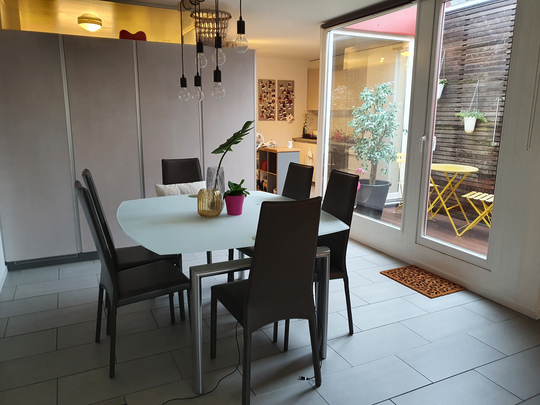 Bel appartement-loft en plein coeur du Flon avec terrasse en toiture - Photo 1