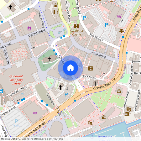 Princess Way, SA1 3LW, Swansea