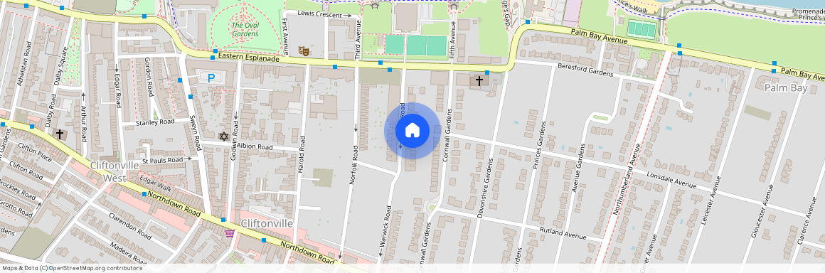 Surrey Road, Cliftonville, Margate, CT9 2JR, Kent