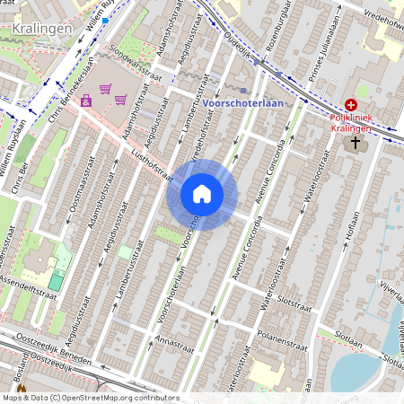 Kralingen Oost, 3062 KS, Voorschoterlaan, Rotterdam