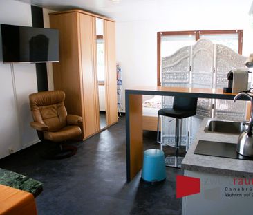 Wüste, kleines, komplett möbliertes 1-Raum-Apartment. - Foto 1