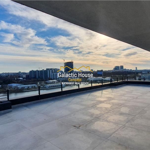 Penthouse TIP DUPLEX 380 MP Laguna Residence VEDERE SPECTACULOASA | PARCARE SUBTERANA de inchiriat Floreasca, Bucuresti - Photo 1