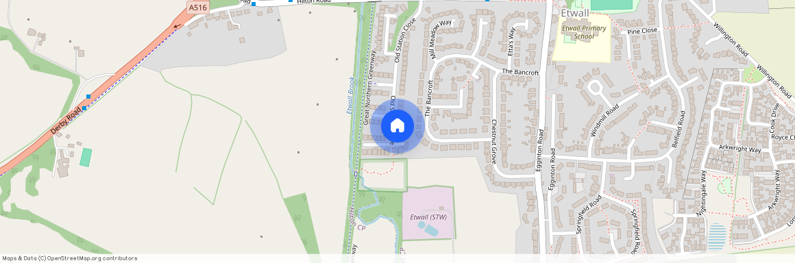 Old Station Close, Etwall, Derby