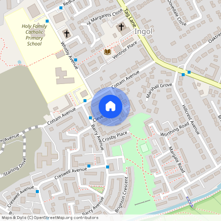 Clevedon Road, Ingol, Preston