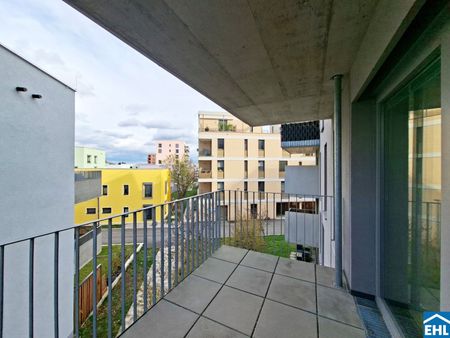 WOHNQUARTIER WILDGARTEN - 2-Zimmerwohnung mit Balkon direkt am Rosenhügel - Foto 5