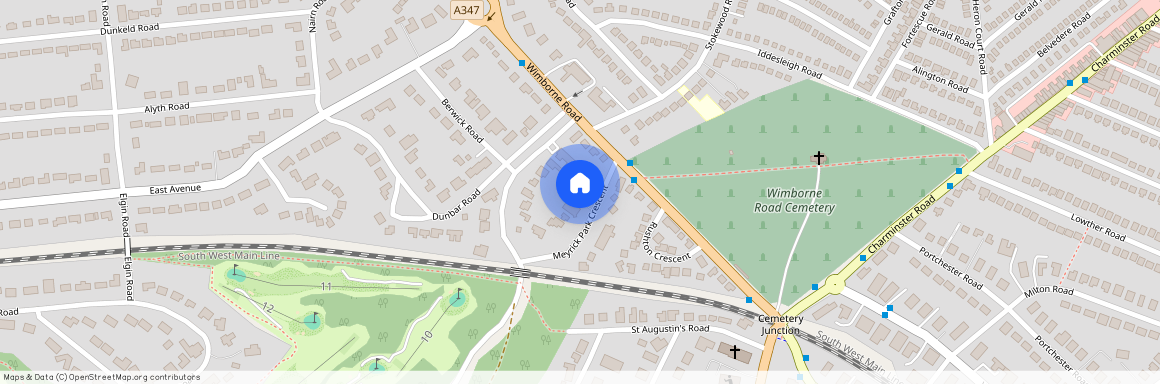 Bedroom First Floor Flat In Meyrick, BH3