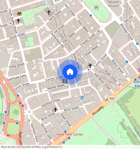 Curzon Street, W1J, London