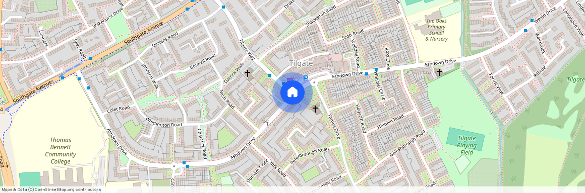 Ashdown Drive, Tilgate