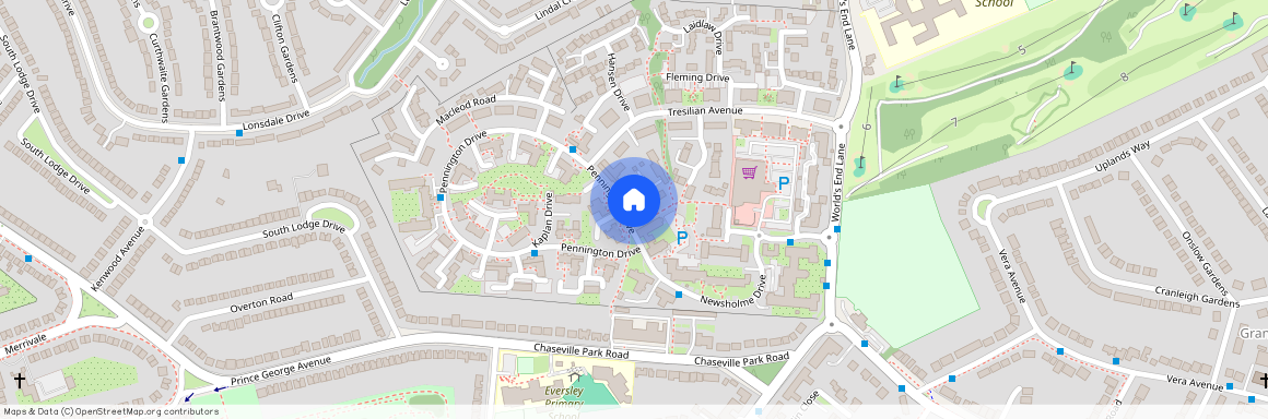 Pennington Drive, Winchmore Hill, London, N21