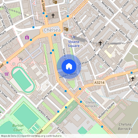 Sloane Gardens, Chelsea, SW1W