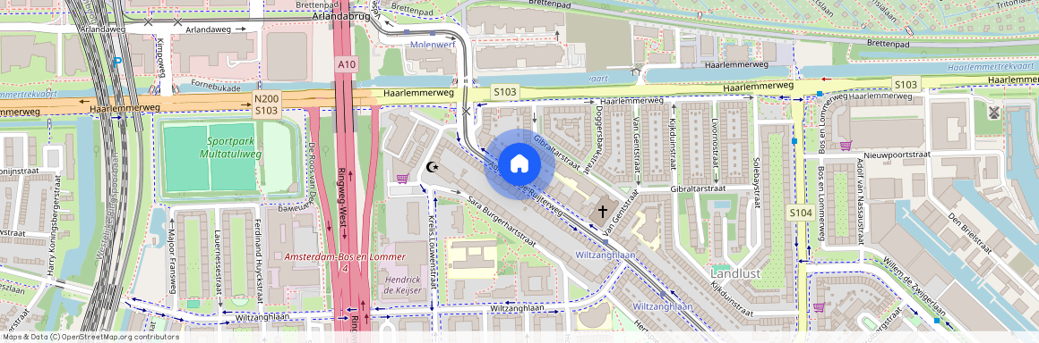 Admiraal De Ruijterweg 438-2, Gibraltarbuurt, 1055NE, Amsterdam