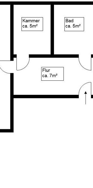 3 Raum-Wohnung mit Wohnküche und Balkon - Photo 2