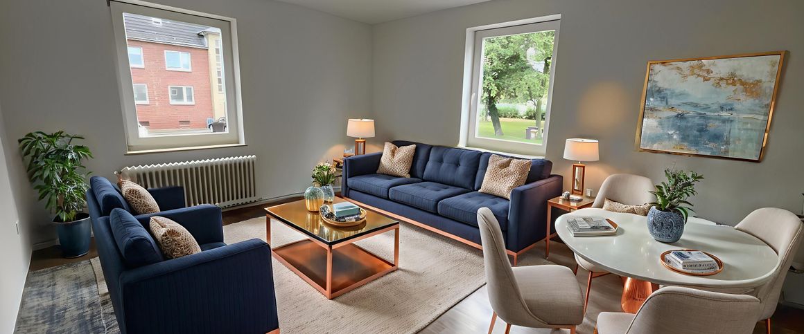 Bereits modernisierte 3ZKBErdgeschosswohnung im Jadeviertel zu vermieten! - Foto 1