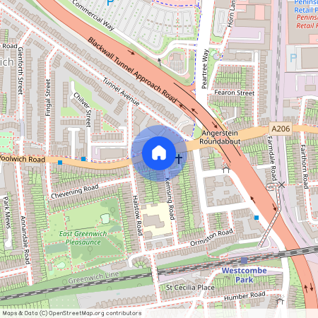 Woolwich Road, Greenwich Peninsula, SE10