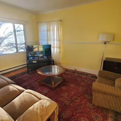 Appartement 3 1/2 au dernier étage en haut avec vue sur la rivière, entièrement meublé, laveuse/sécheuse - Photo 3