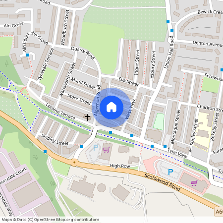 Gladstone Street, Newcastle upon Tyne NE15