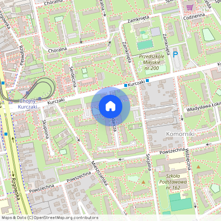 ul. Gospodarcza, Stare Chojny, Górna, Łódź, łódzkie