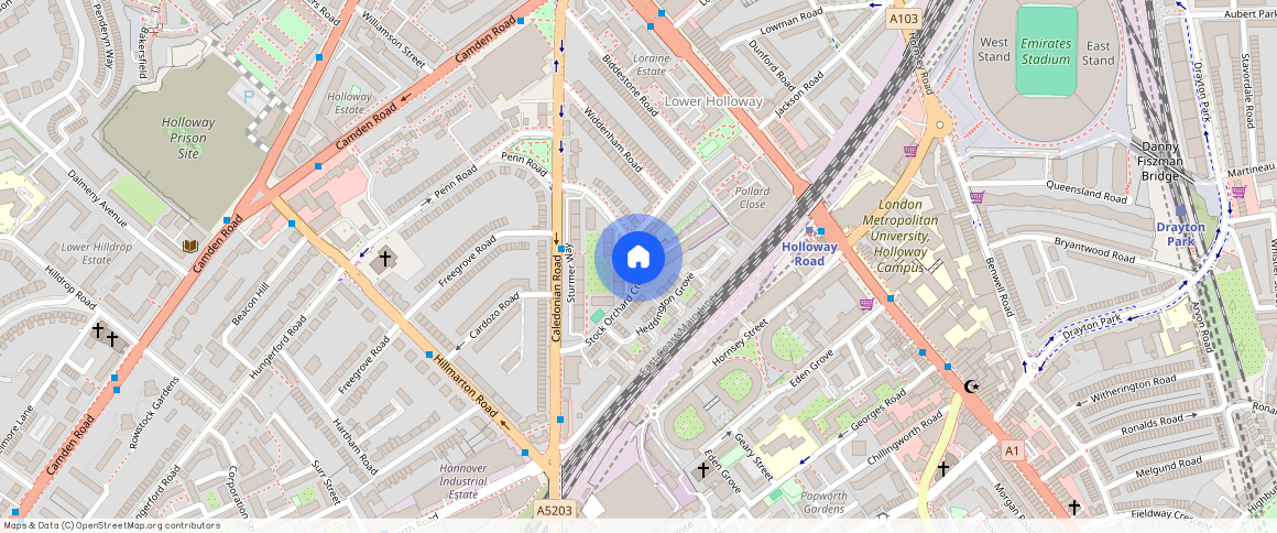 Stock Orchard Crescent, London, N7