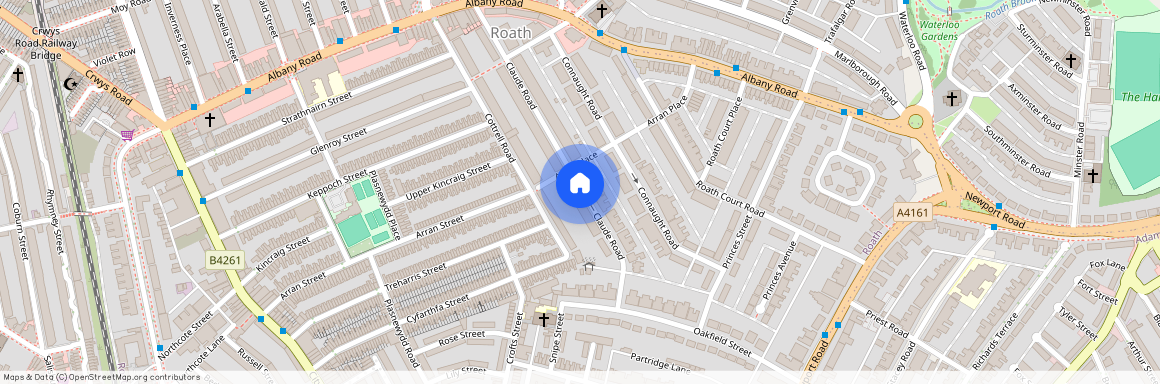 Claude Road, CF24 3QA, Roath