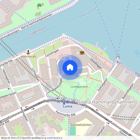 Lumaparksvägen, Stockholm