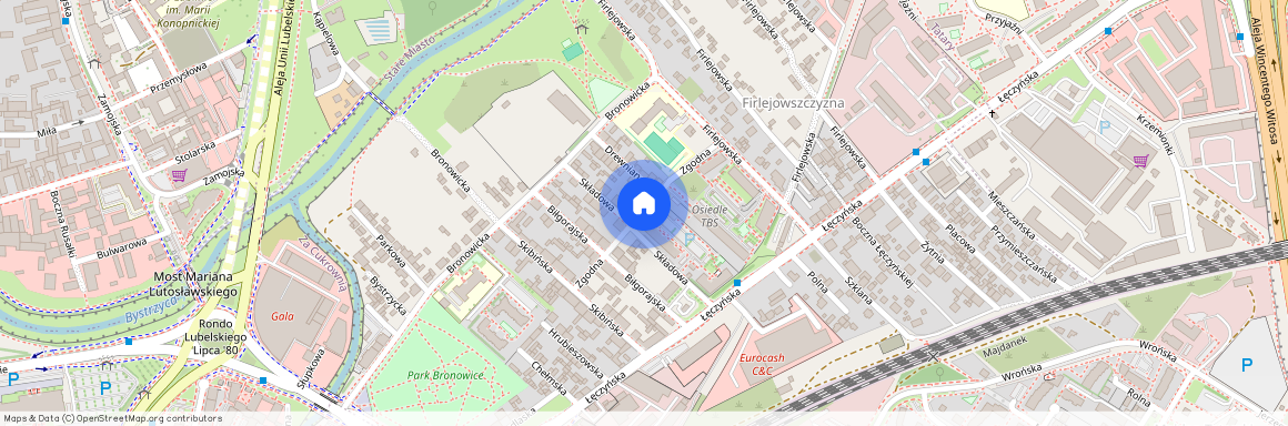 ul. Zgodna, Bronowice, Lublin, lubelskie