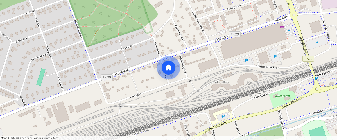 Welins väg, Hallsberg