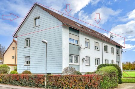 Mietglück in Bretten: 4-ZKB Dachwohnung mit Küche, 2 Bäder, Balkon, Garage in Diedelsheim - Photo 2