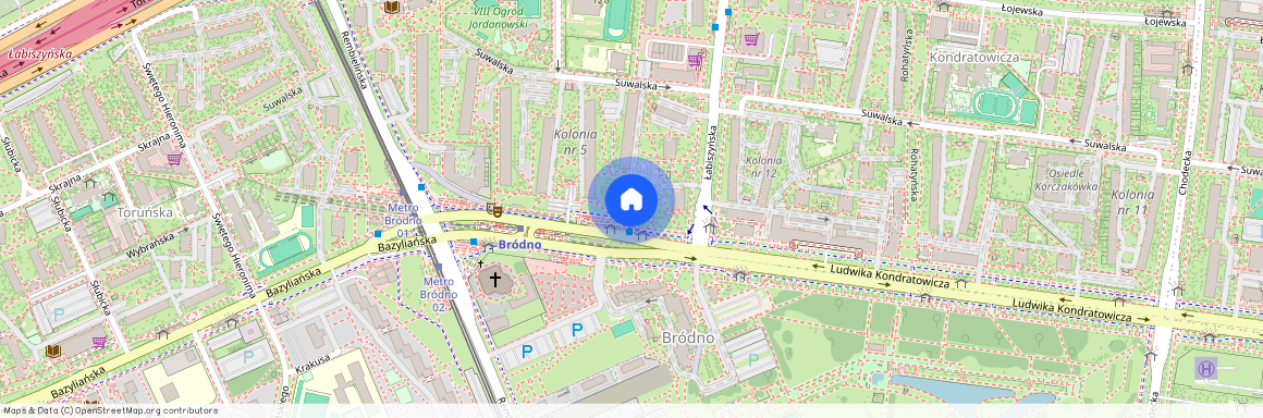 Warszawa, Ludwika, Kondratowicza