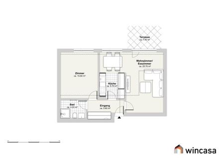 Location sans dépôt - première occupation après rénovation dans un endroit calme - Photo 2