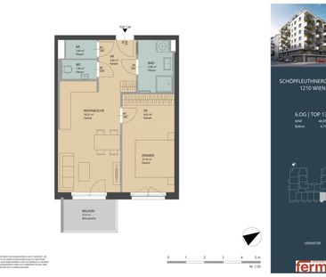 Mietwohnung Nähe Bahnhof Floridsdorf - Photo 3