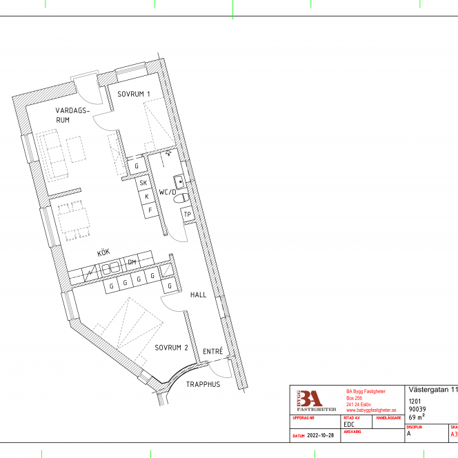 Bostad: Västergatan 11B (90039) - Foto 2