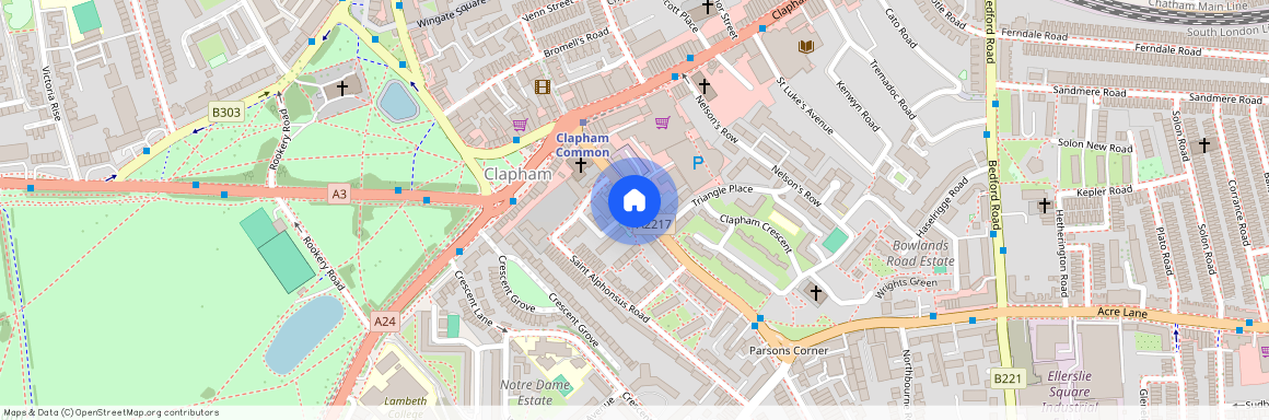 Clapham Park Road, Clapham, London, SW4