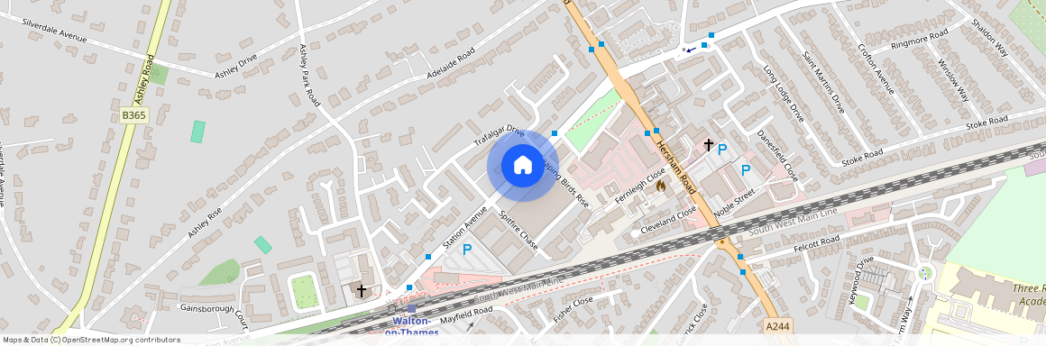 Station Avenue, Walton-on-Thames, Surrey, KT12