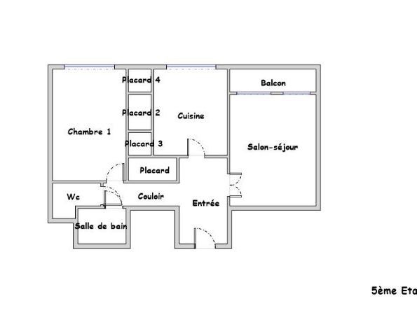 APPARTEMENT T2 A LOUER - Photo 1