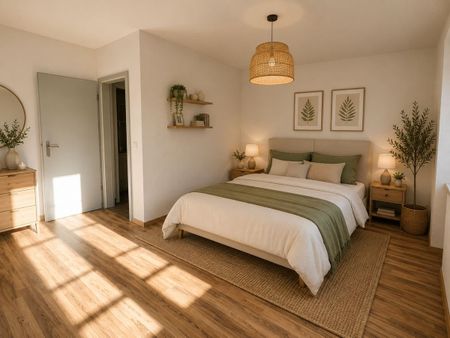 Appartement moderne de 3 pièces - centre du village - Photo 2