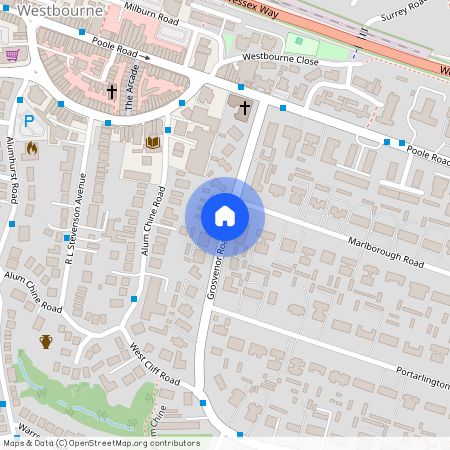 Ebury Court, Westbour..., Grosvenor Road, BH4 8BQ, Bournemouth