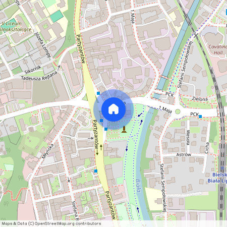 Mickiewicza (1), Bielsko-Biała M., Bielsko-Biała, Centrum