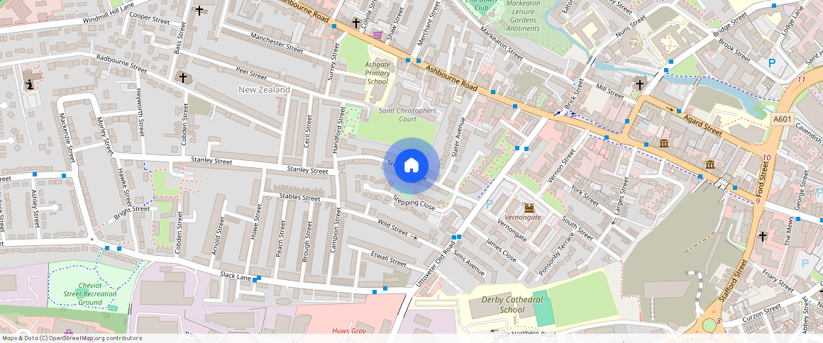 Stepping Lane, Derby, DE1