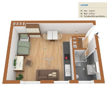 Perfekt für Pendler oder Singles - Photo 2