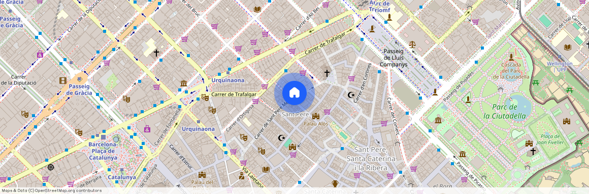 Calle Sant Pere Mes Alt, 53, 08003 Barcelona, Spain