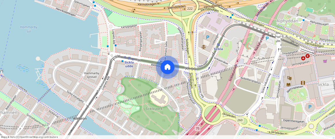 Södra Hammarbyhamnen, Stockholm, Båtbyggargatan 66