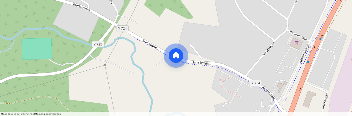 Ramsåsvägen, Älandsbro