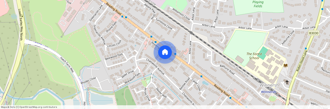 Reading Road, Winnersh, Wokingham, Berkshire, RG41